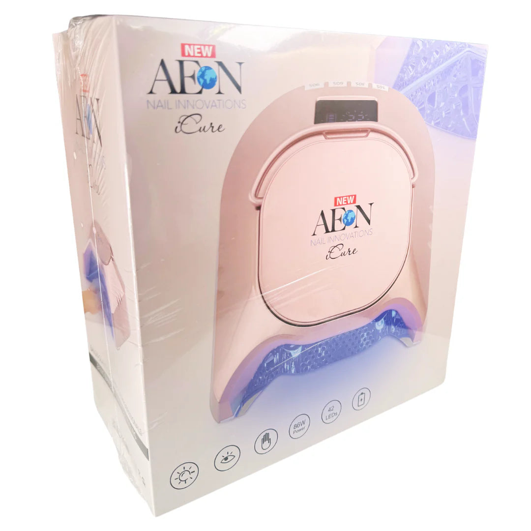AEON iCure Hybrid 86w Cordless LED UV Lamp Light Gel Timer Polish
