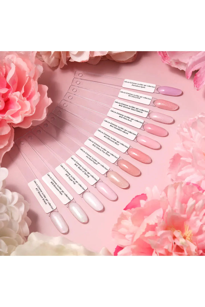 ZEN | Milky Gel Polish Sakura Glimmer Collection #37-#48
