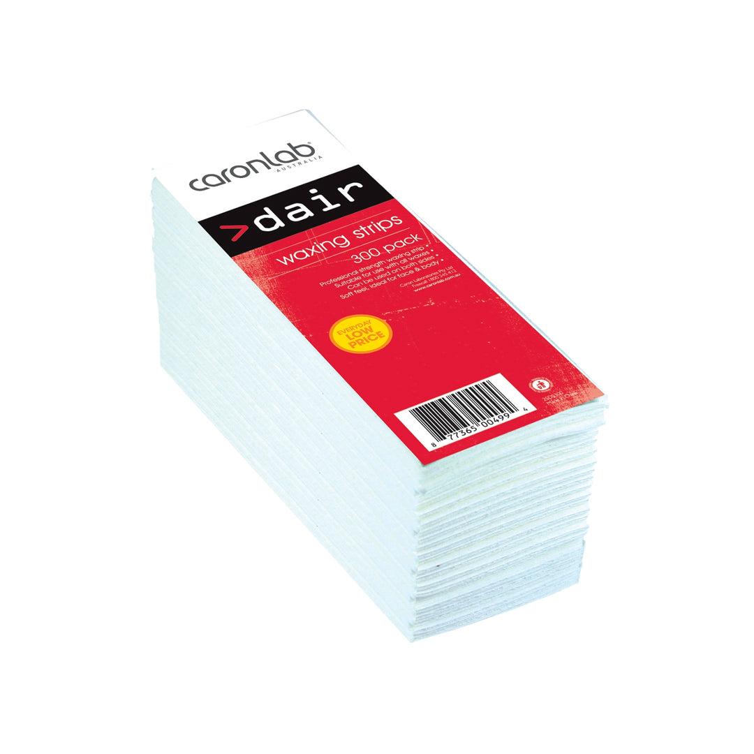 Caronlab Dair Pre-Cut Wax Strips 300pk