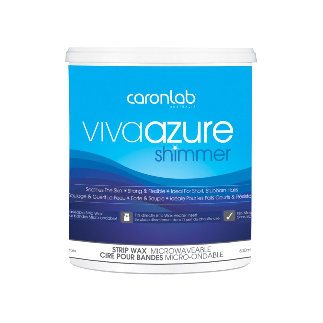 Caronlab Vivaazure Shimmer Strip Wax - 800g