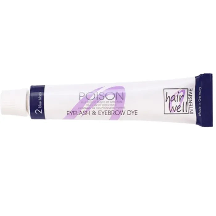 Hairwell Eyelash And Eyebrow Tint - 2 Blue Black 20ml