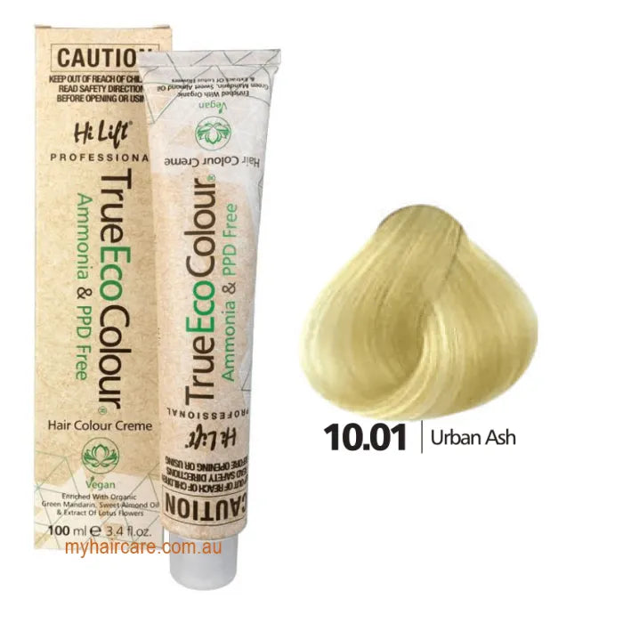 10.01 Urban Ash- Hi Lift TrueEcoColour (Ammonia & PPD free)