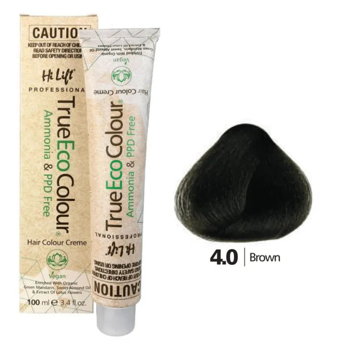 4.0 Brown - Hi Lift TrueEcoColour (Ammonia & PPD free)