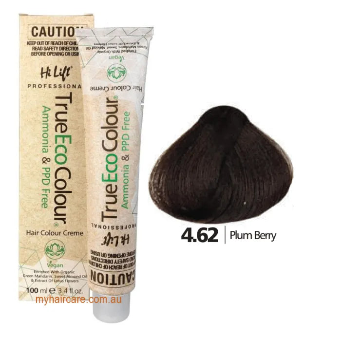 4.62 Plum Berry- Hi Lift TrueEcoColour (Ammonia & PPD free)