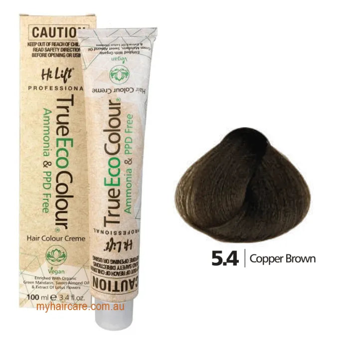 5.4 Copper Brown - Hi Lift TrueEcoColour (Ammonia & PPD free)