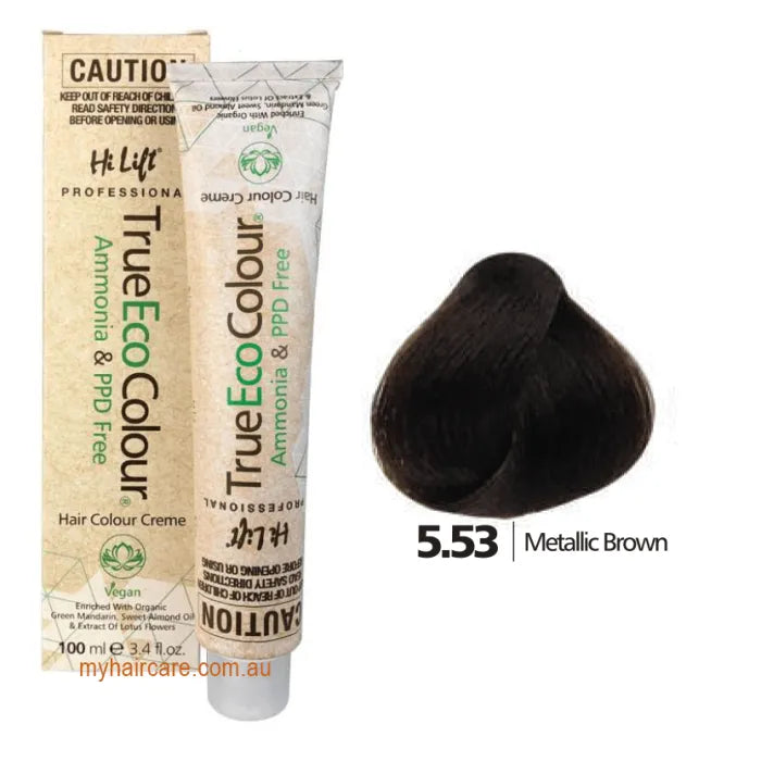 5.53 Metallic Brown - Hi Lift TrueEcoColour (Ammonia & PPD free)