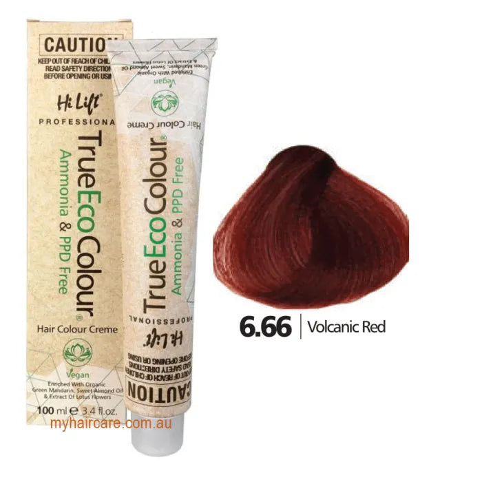 6.66 Volcanic Red - Hi Lift TrueEcoColour (Ammonia & PPD free)