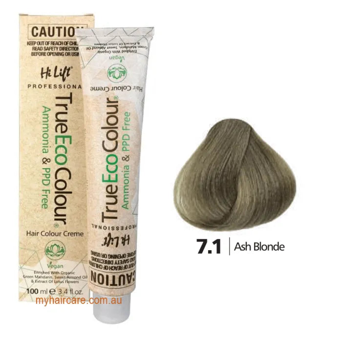 7.1 Ash Blone - Hi Lift TrueEcoColour (Ammonia & PPD free)