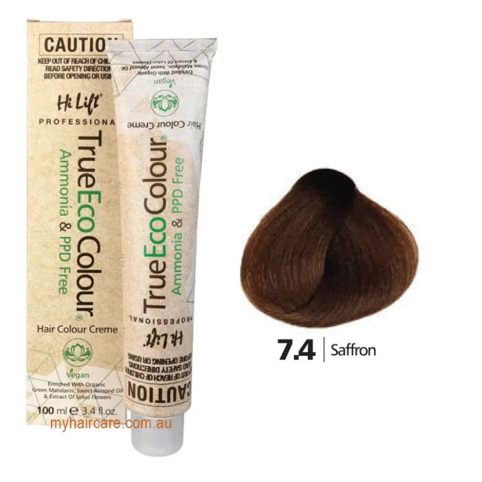 7.4 Saffron - Hi Lift TrueEcoColour (Ammonia & PPD free)