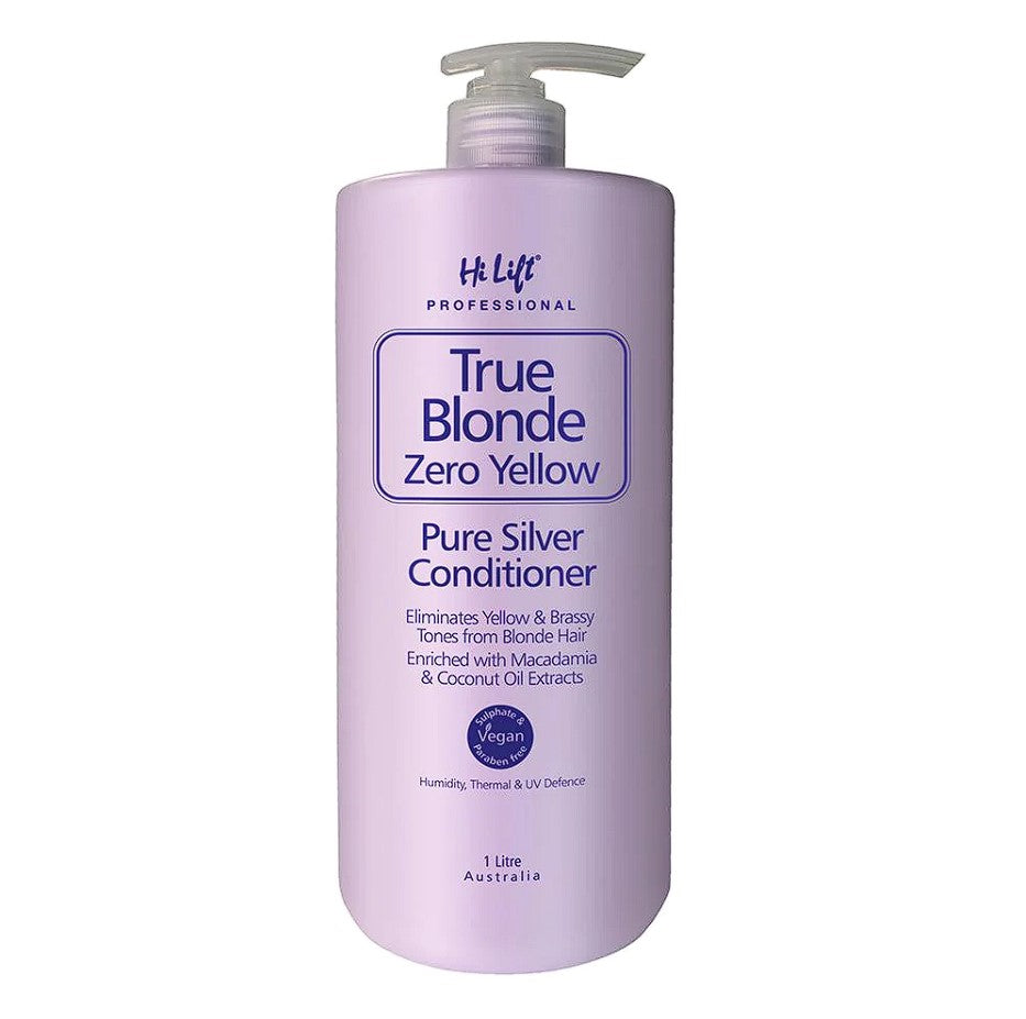 HiLift True Blonde Zero Yellow Pure Silver Conditioner - 1L