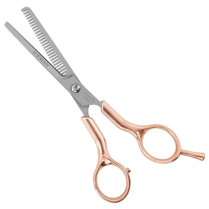 Hairdressing Scissors- ICEMAN Professional- 6" Rose Gold