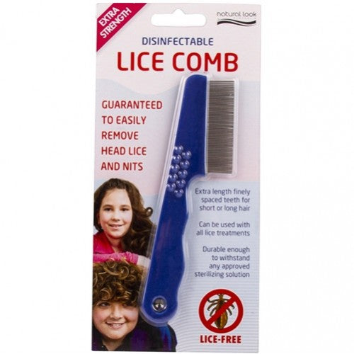 Natural Look - DISINFECTABLE LICE COMB