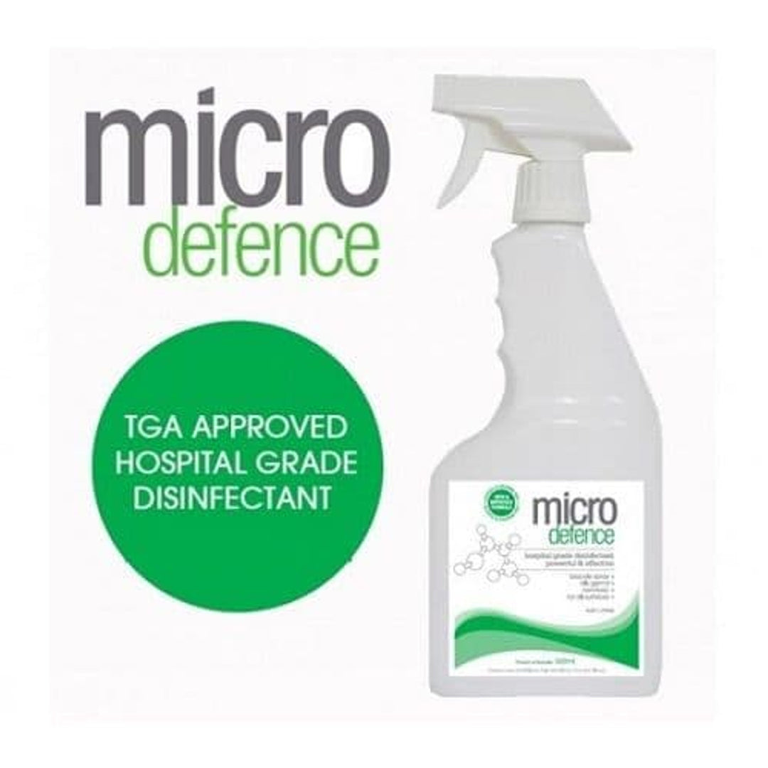 Caronlab Micro Defense Hospital Grade Disinfectant- Surface & Equipment Spray - 500mL