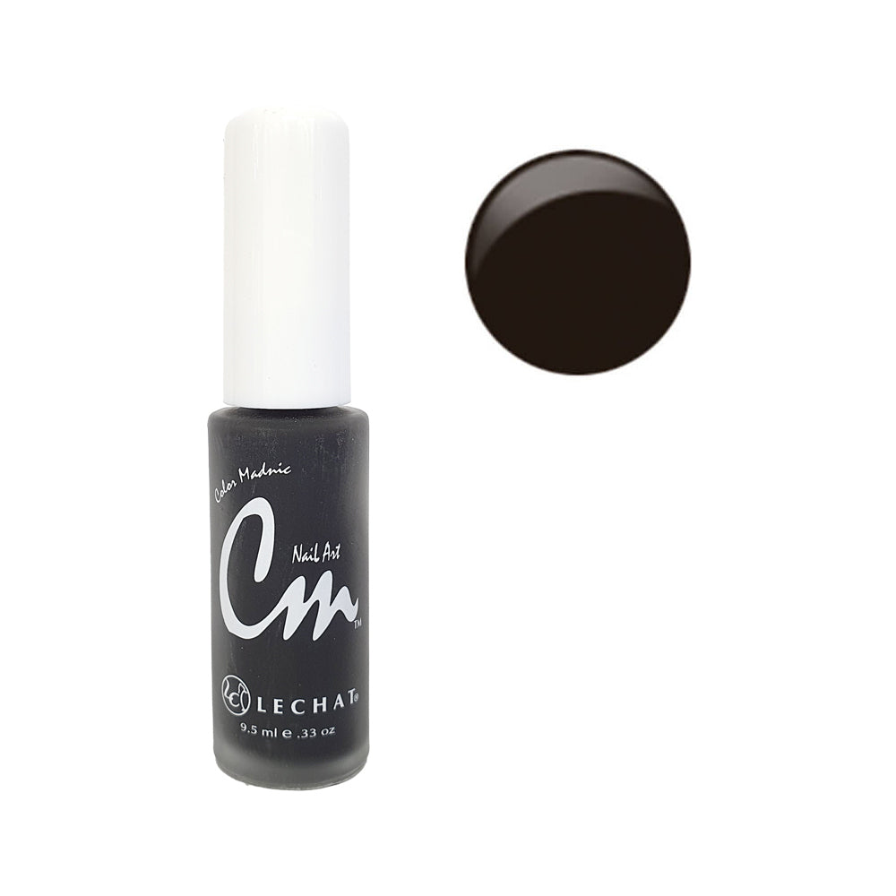 Lechat CM Nail Art Lacquer - NA01 Black (9.5ml)