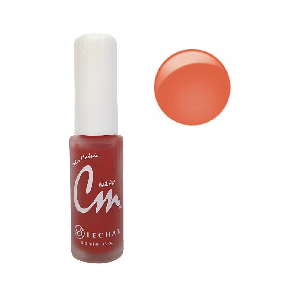 Lechat CM Nail Art Lacquer - NA03 Orange Red (9.5ml)