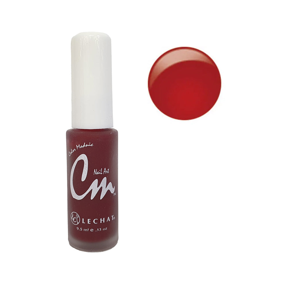 Lechat CM Nail Art Lacquer - NA07 Dark Red (9.5ml)