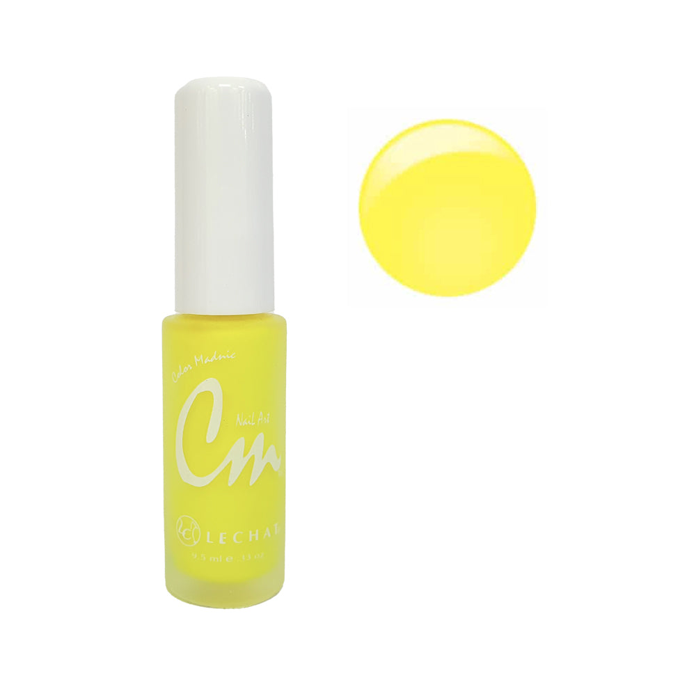 Lechat CM Nail Art Lacquer - NA17 Hot Yellow (9.5ml)