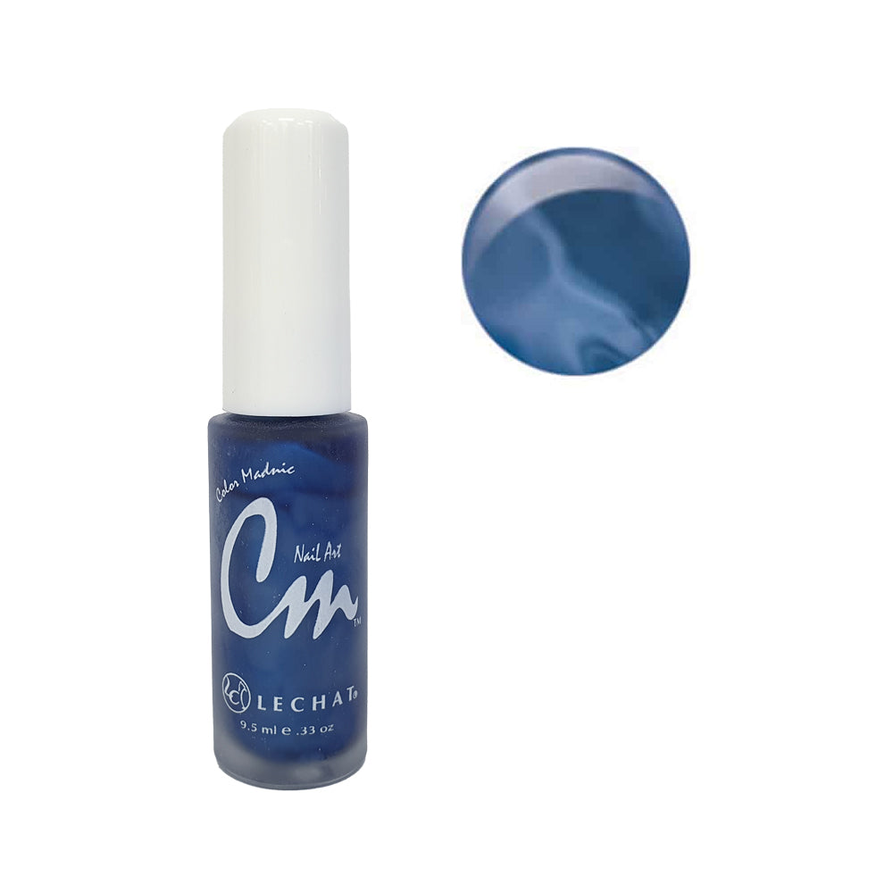 Lechat CM Nail Art Lacquer - NA28 Ocean Blue (9.5ml)