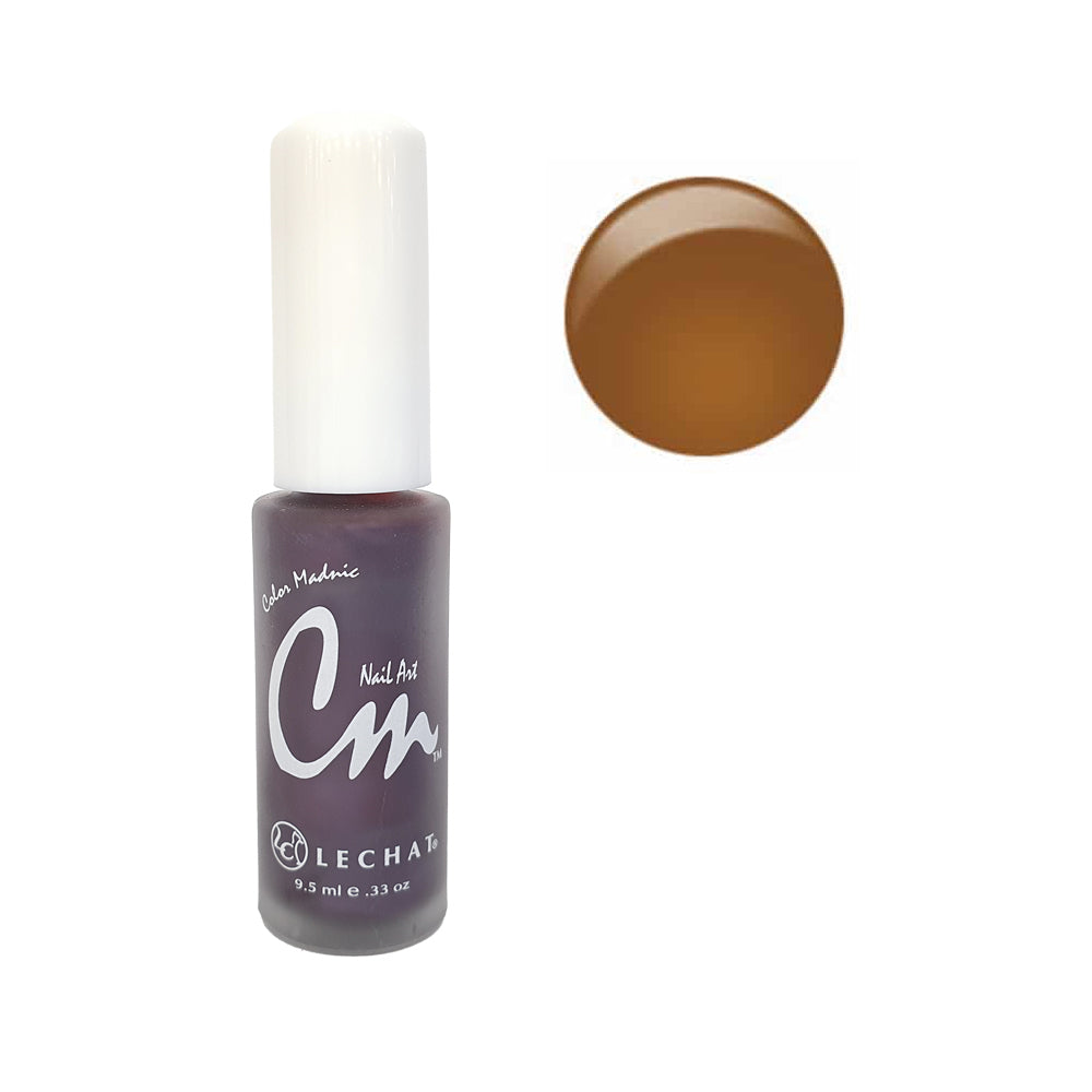 Lechat CM Nail Art Lacquer - NA37 Chocolate Brown (9.5ml)