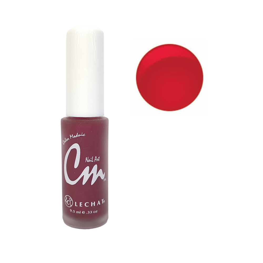Lechat CM Nail Art Lacquer - NA40 Super Red (9.5ml)