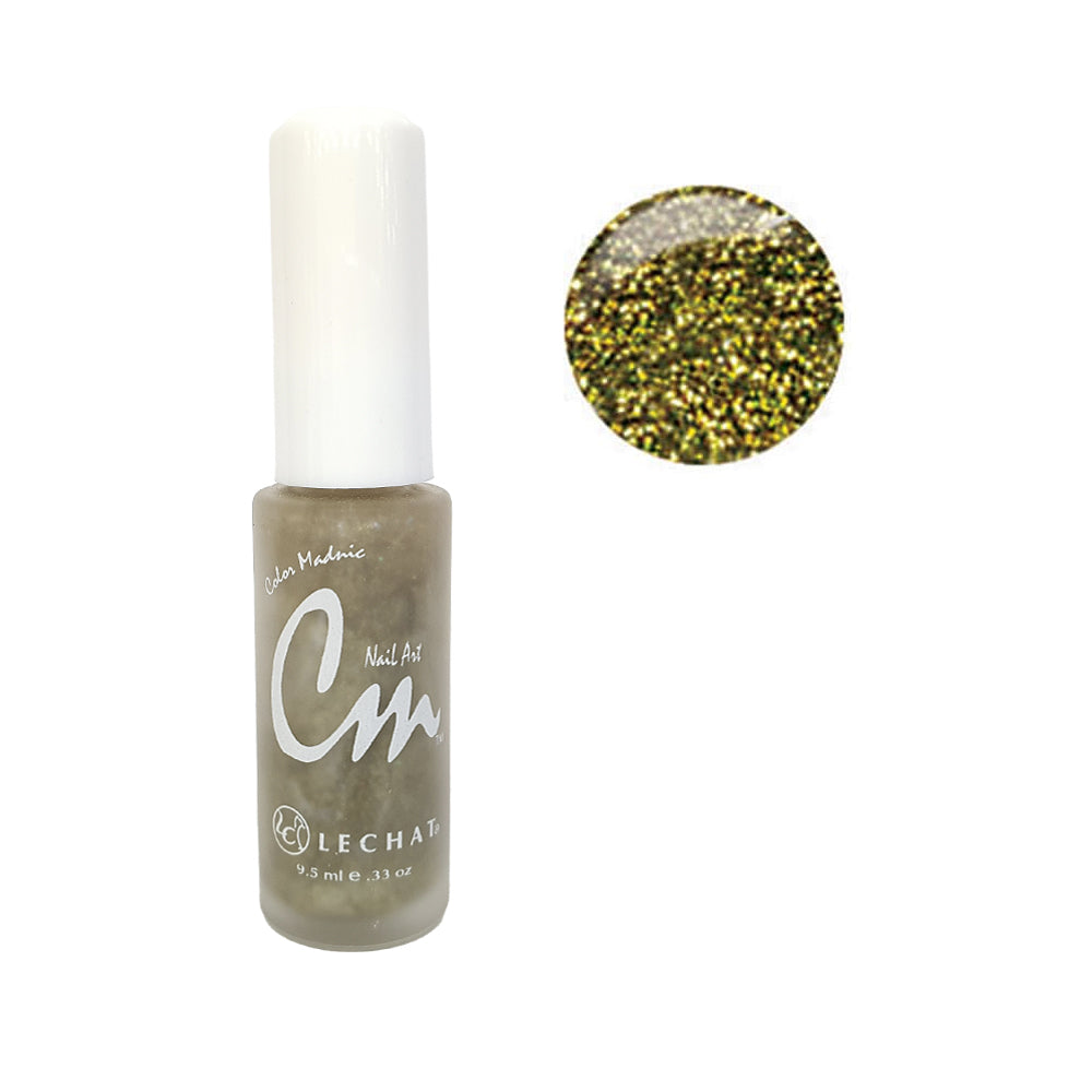 Lechat CM Nail Art Lacquer - NA43 Gold Reflection (9.5ml)