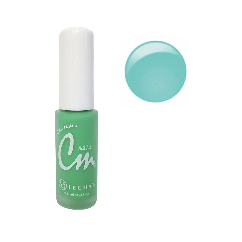 Lechat CM Nail Art Lacquer - NAS04 Teal Charge (9.5ml)