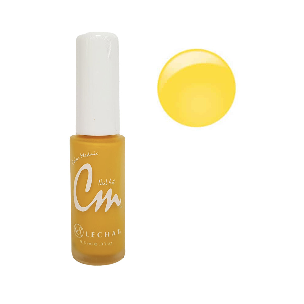 Lechat CM Nail Art Lacquer - NAS12 Sunflower Yellow (9.5ml)