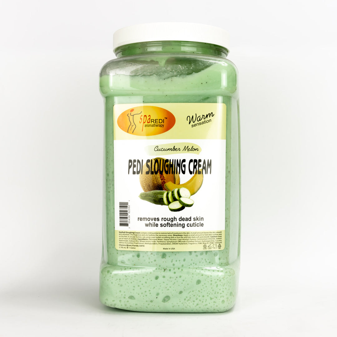 Pedi Sloughing Cream - Cucumber Melon (1 Gallon)