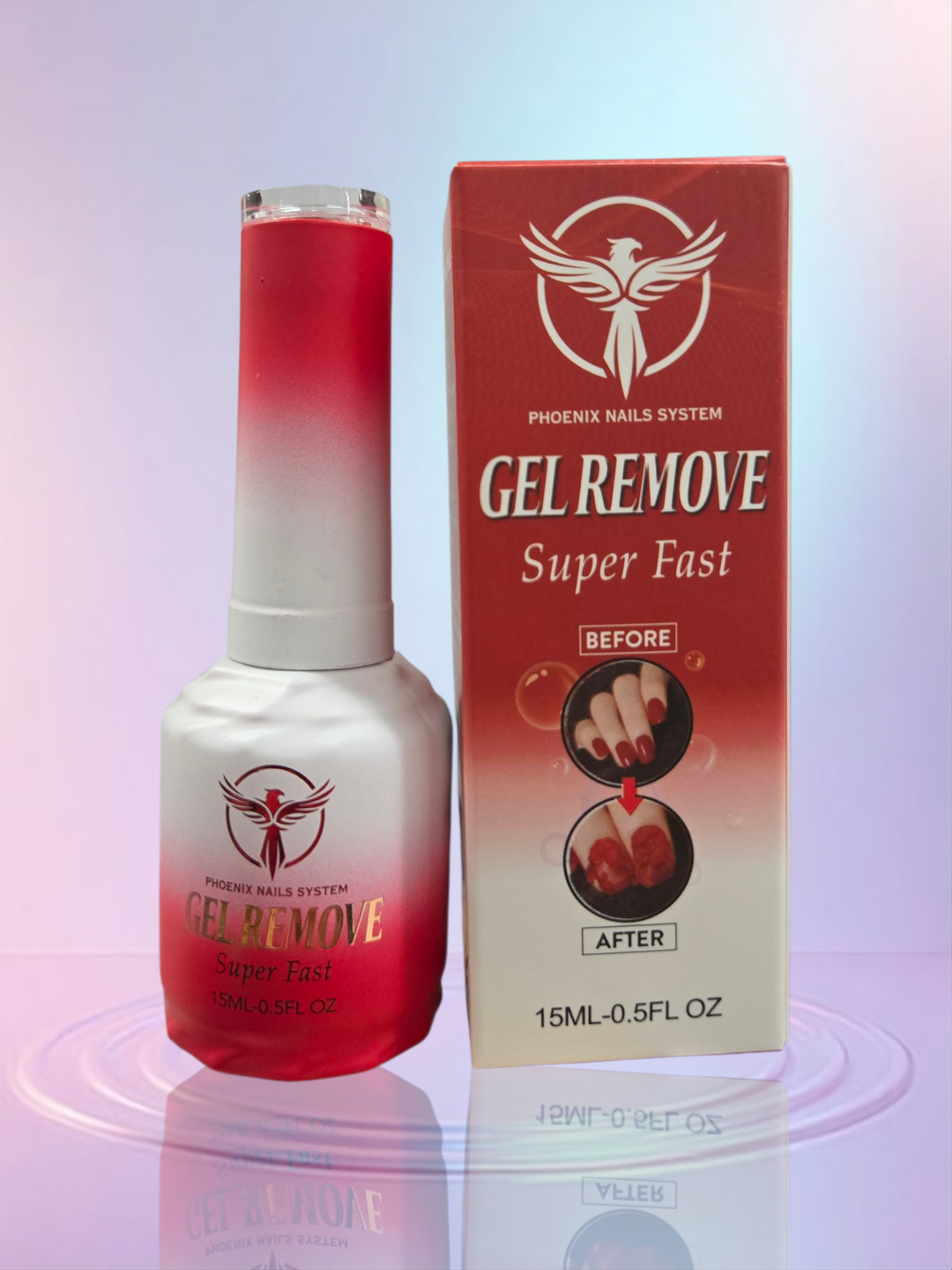 PHOENIX GEL REMOVE SUPER FAST - 15ml /0.5oz
