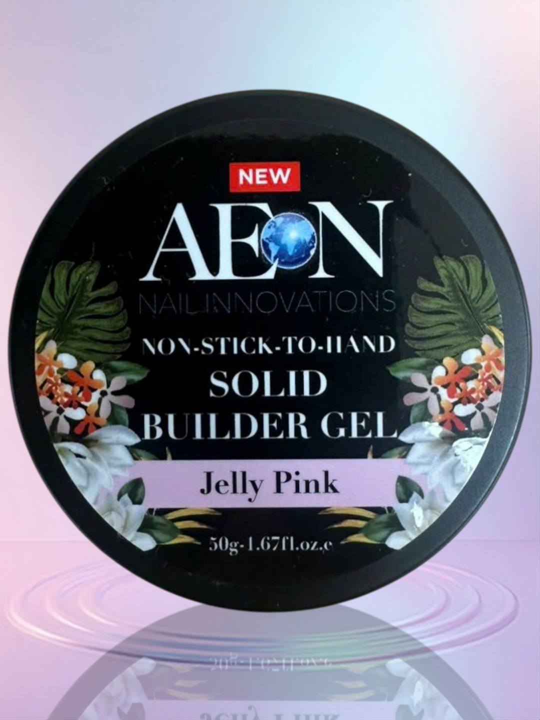 Aeon JAR Solid Builder Gel 50g - Jelly Pink