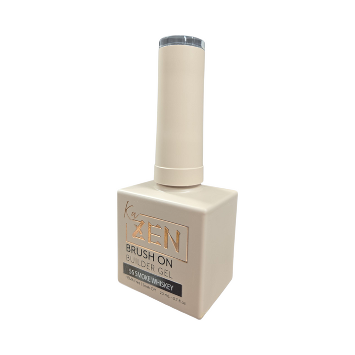 KAZEN | BRUSH ON BUILDER GEL NO.56 Smoke Whiskey