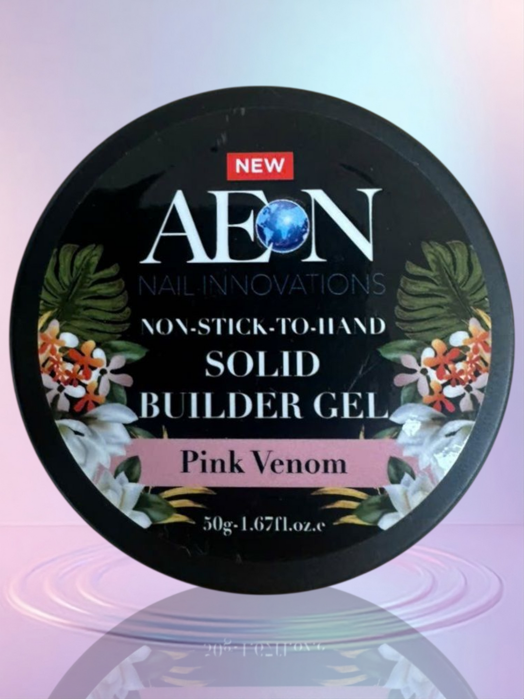 Aeon JAR Solid Builder Gel 50g - Pink Venom