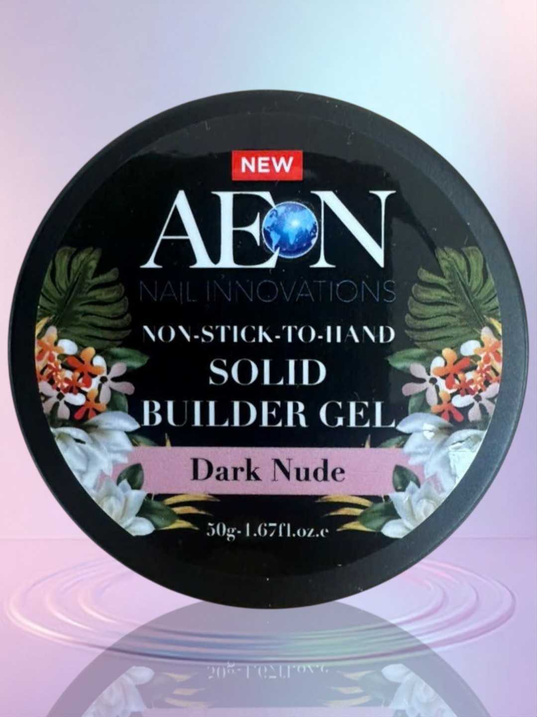 Aeon JAR Solid Builder Gel 50g - Dark Nude