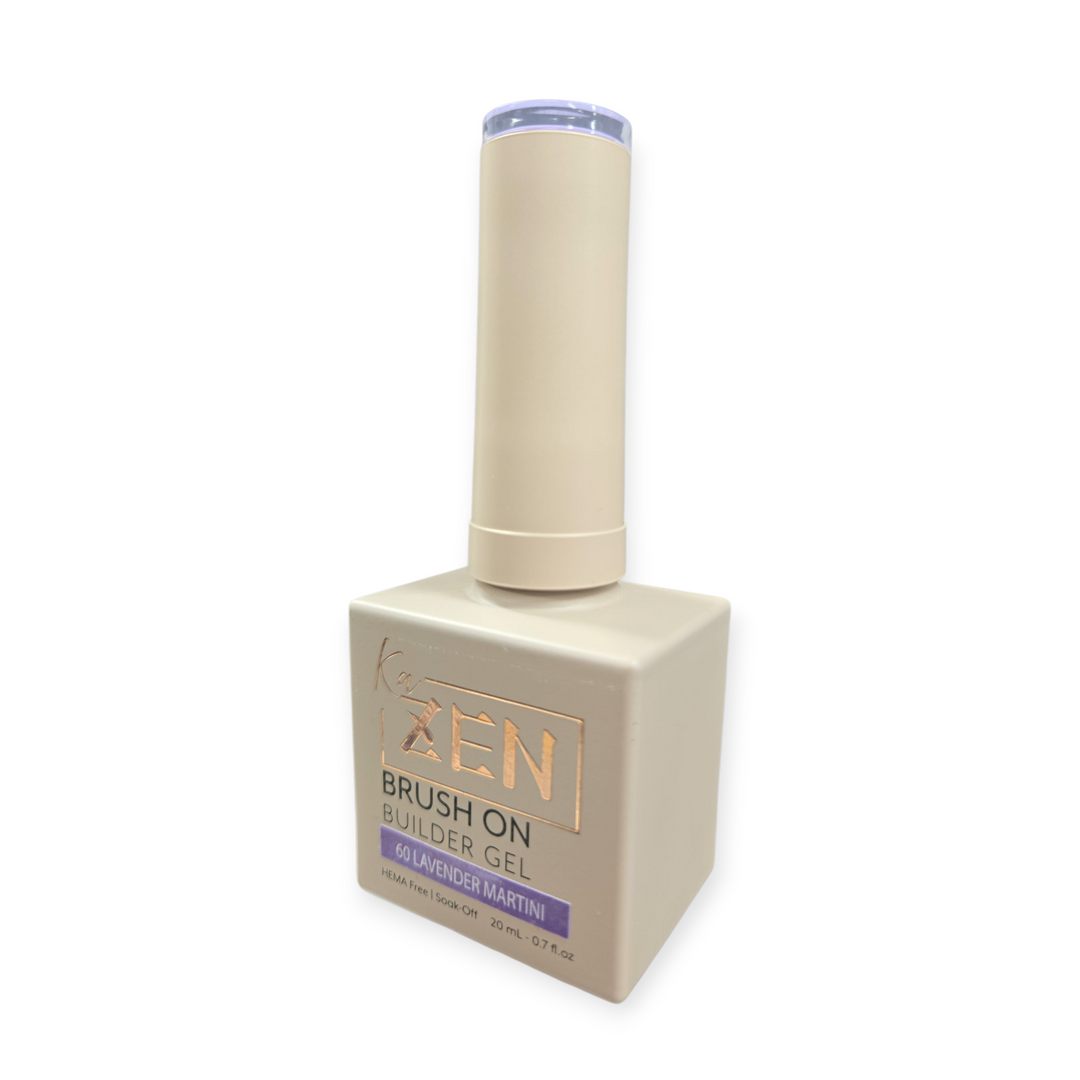 KAZEN | BRUSH ON BUILDER GEL NO.60 Lavender Martini