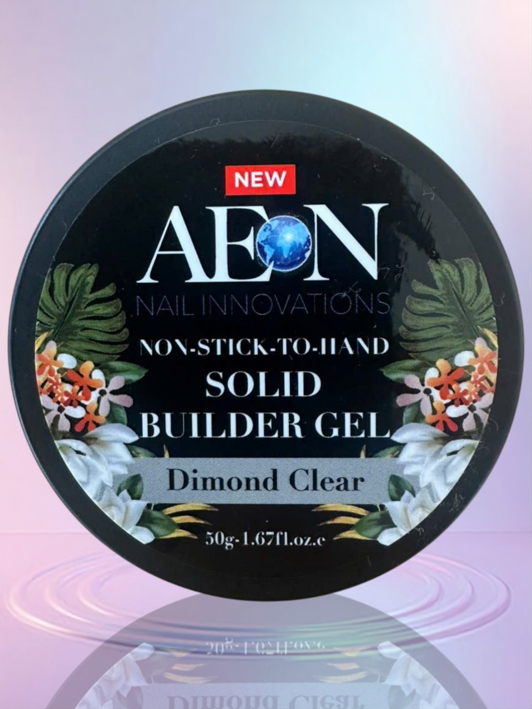 Aeon JAR Solid Builder Gel 50g - Dimond Clear