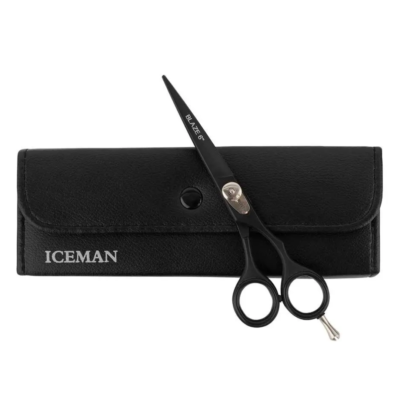 Hairdressing Scissors- ICEMAN Blaze- 6" black (171823)