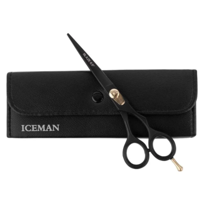 Hairdressing Scissors- ICEMAN Blaze- 6.5" black (171824)
