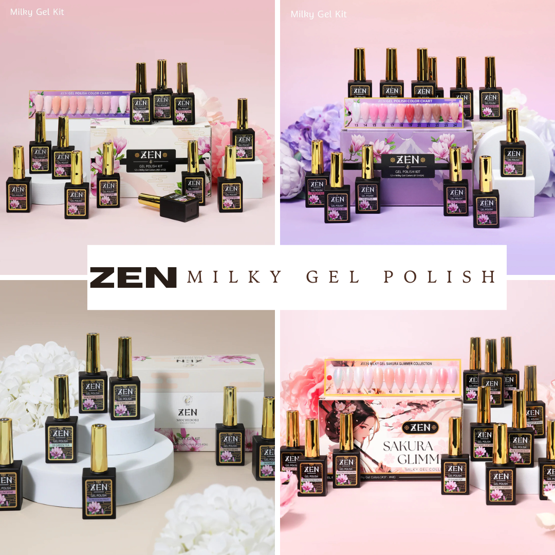 ZEN | Milky Gel Polish Collection #01 - #48