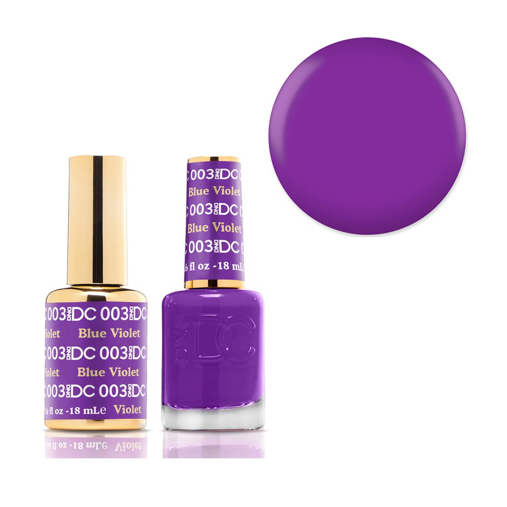 #003 DND DC Blue Violet - Oz Nails & Beauty Supply