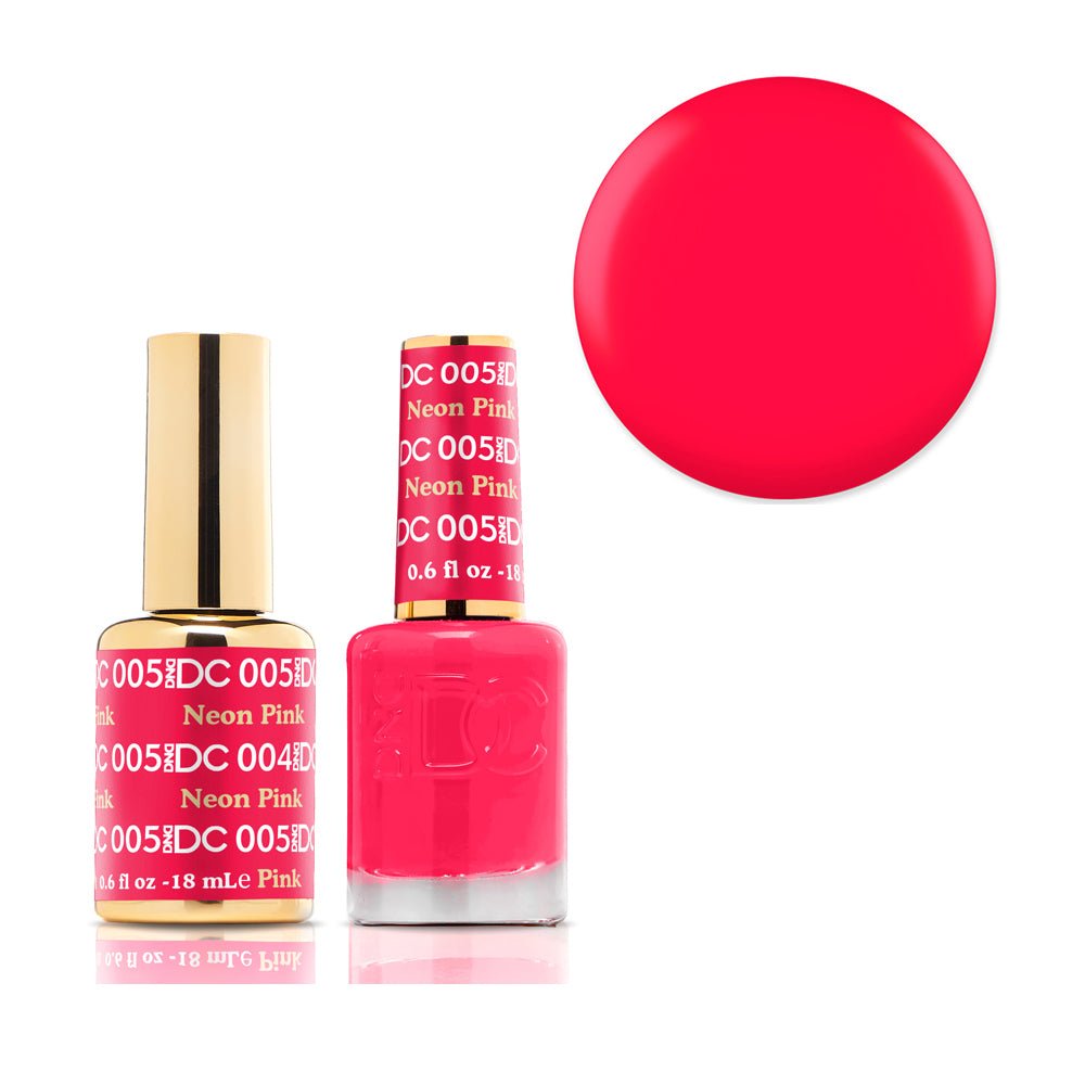 #005 DND DC Neon Pink - Oz Nails & Beauty Supply