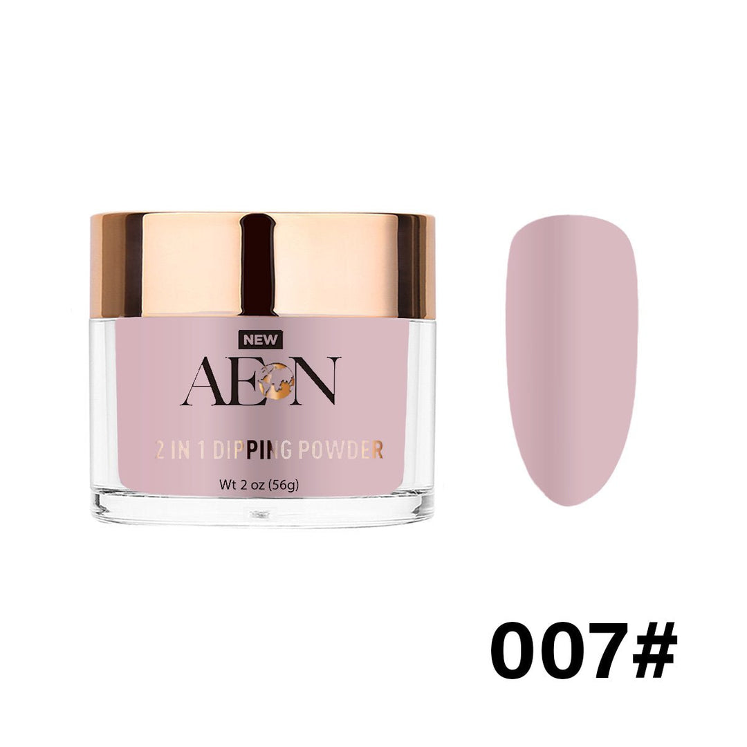 #007 - AEON Dipping Powder - Petal To The Meadow 2oz - Oz Nails & Beauty Supply