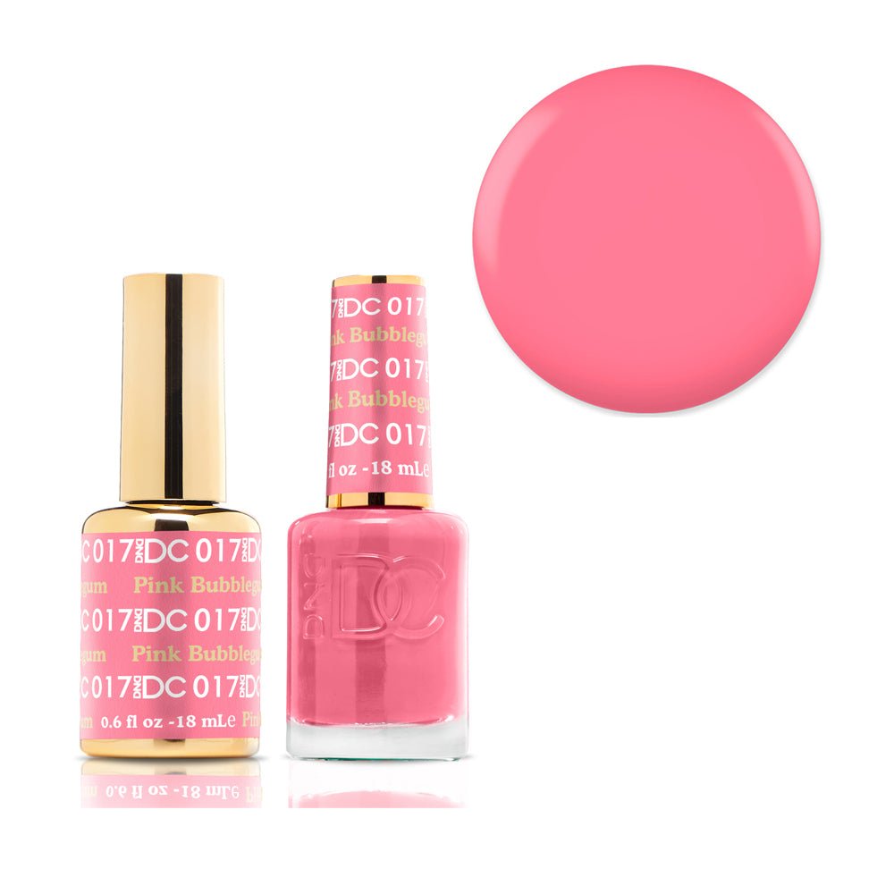 #017 DND DC Pink Bubblegum - Oz Nails & Beauty Supply