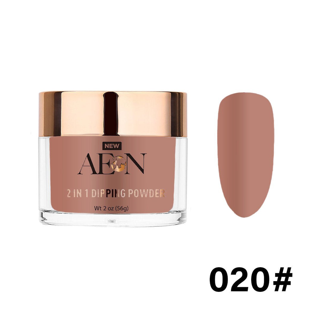 #020 - AEON Dipping Powder - Already Red It 2oz - Oz Nails & Beauty Supply