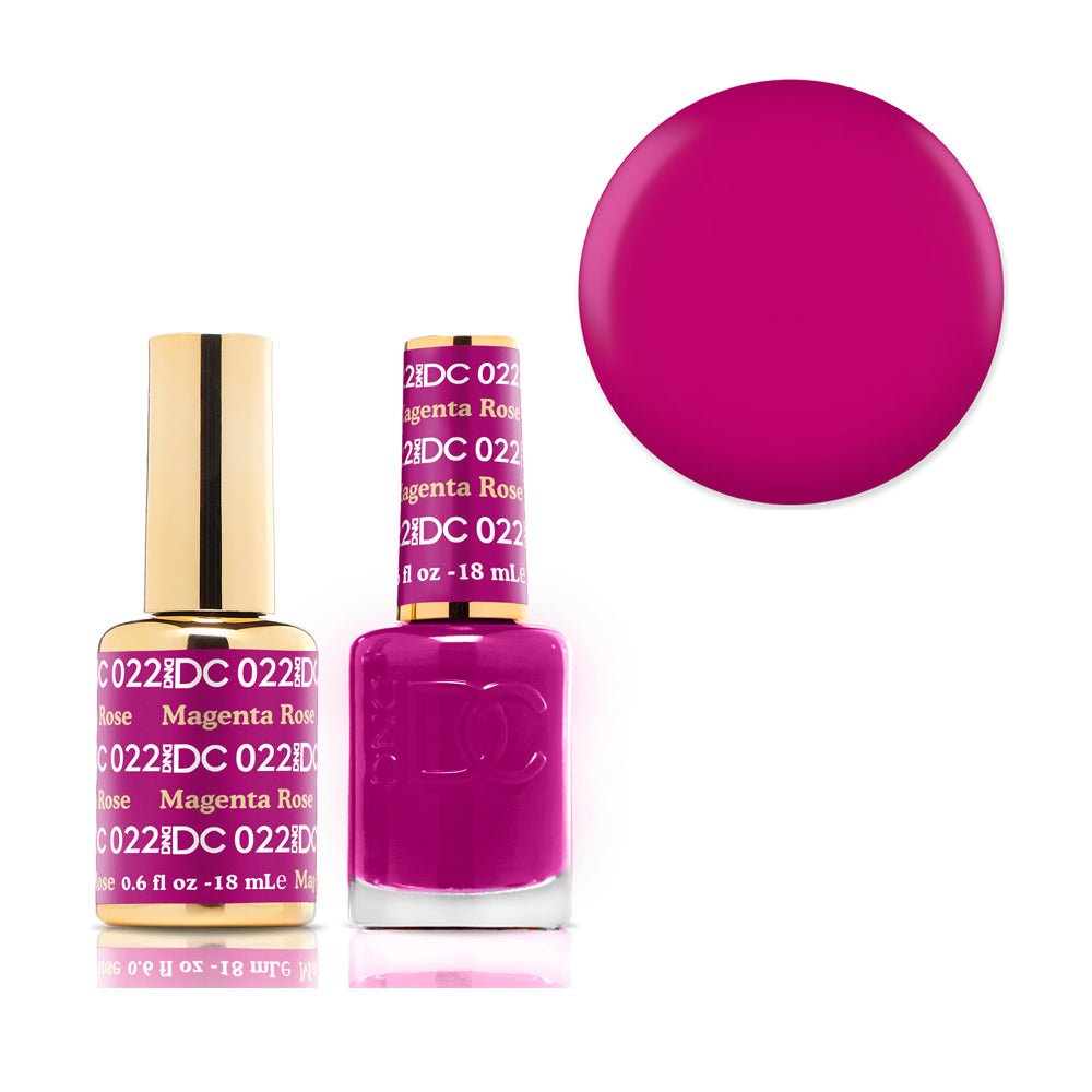 #022 DND DC Magenta Rose - Oz Nails & Beauty Supply