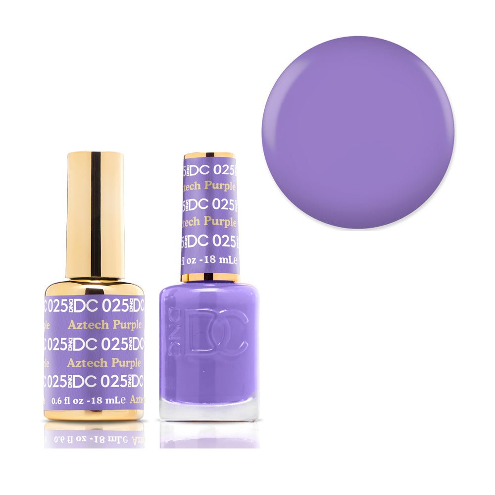 #025 DND DC Aztech Purple - Oz Nails & Beauty Supply