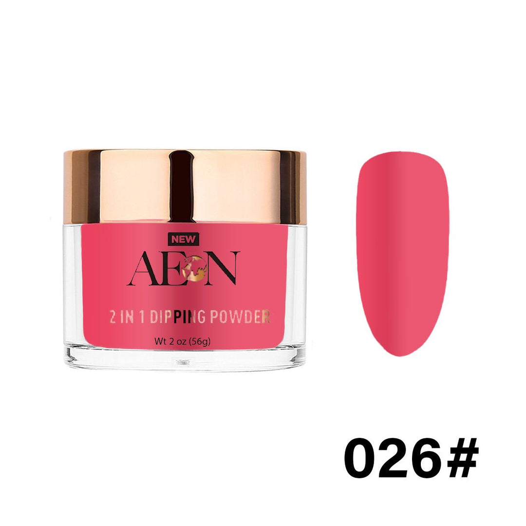 #026 - AEON Dipping Powder - A Bit Shy 2oz - Oz Nails & Beauty Supply