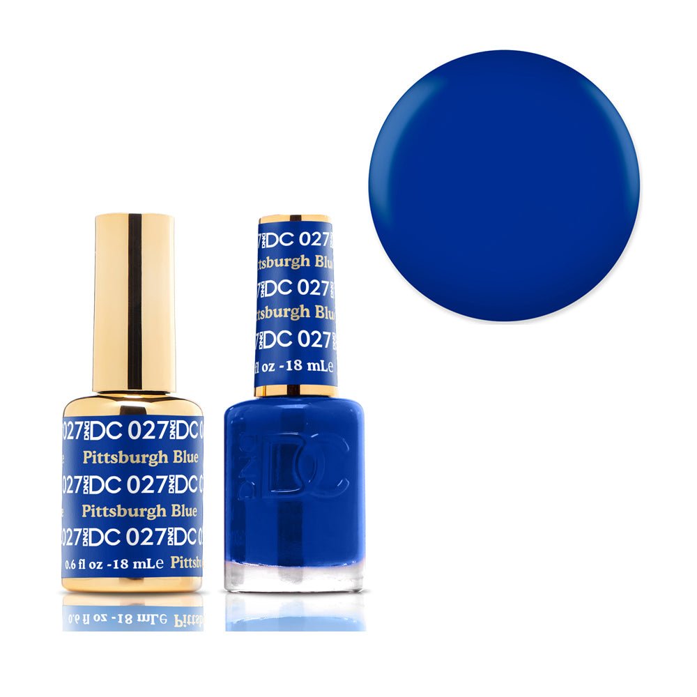 #027 DND DC Pittsburgh Blue - Oz Nails & Beauty Supply