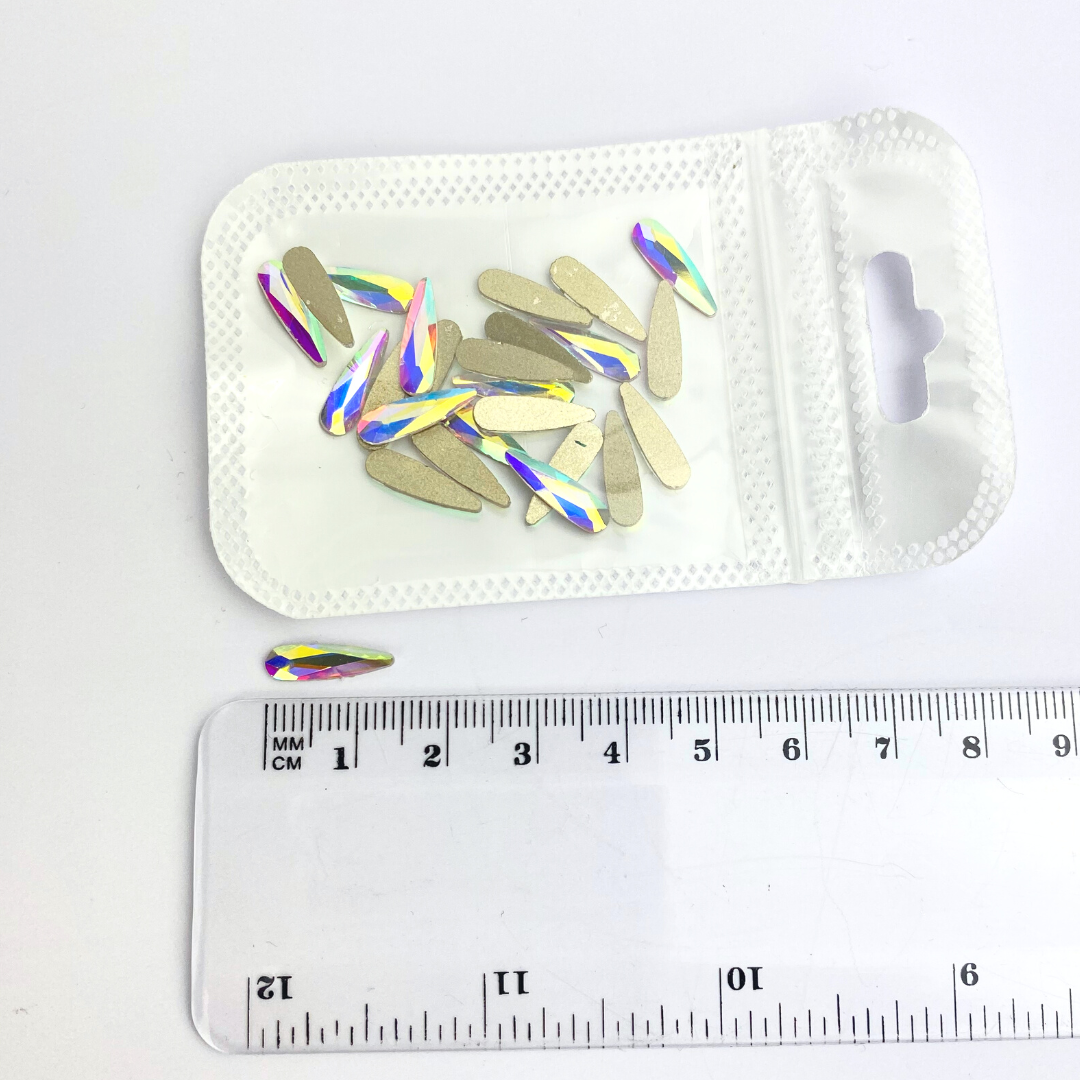 Long Teardrop Rhinestone - #05