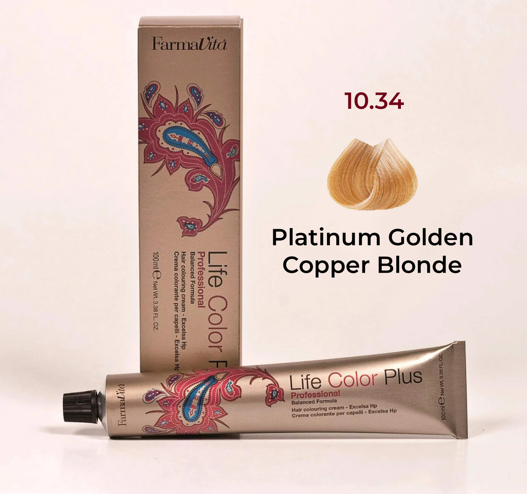 10.34 Platinum Golden Copper Blonde - Farmavita