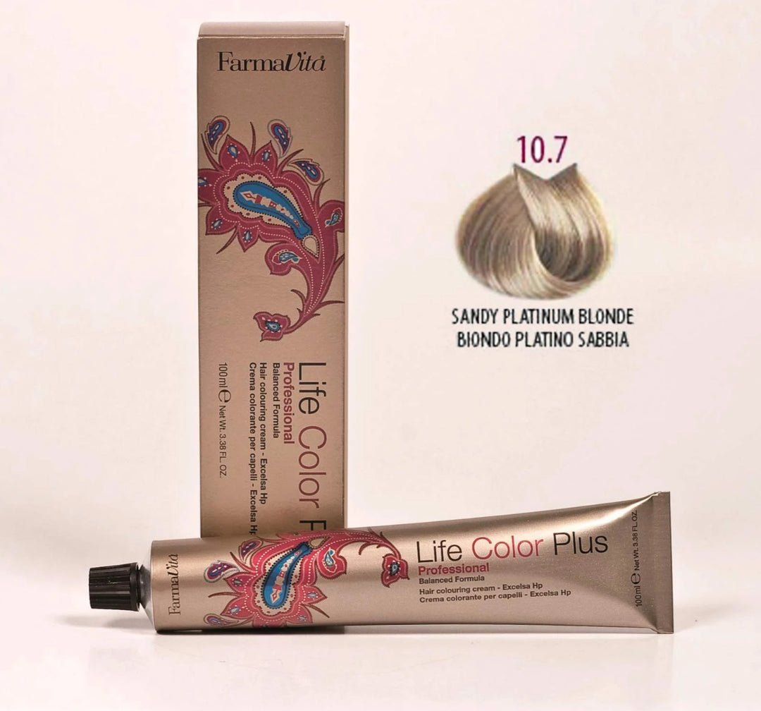10.7/10.8 Sandy Platinum Blonde - Farmavita